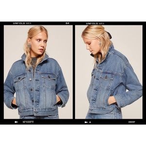 Reformation Dean Denim Jacket